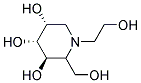 (3R,4R,5R)-1-(2-HYDROXYETHYL)-2-(HYDROXYMETHYL)PIPERIDINE-3,4,5-TRIOL 结构式