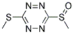 3-METHANESULFINYL-6-METHYLSULFANYL-[1,2,4,5]TETRAZINE 结构式