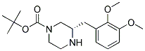 (S)-3-(2,3-DIMETHOXY-BENZYL)-PIPERAZINE-1-CARBOXYLIC ACID TERT-BUTYL ESTER 结构式