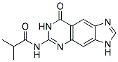 N-(8-OXO-7,8-DIHYDRO-3H-IMIDAZO[4,5-G]QUINAZOLIN-6-YL)-ISOBUTYRAMIDE 结构式