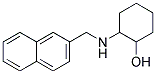 2-[(NAPHTHALEN-2-YLMETHYL)-AMINO]-CYCLOHEXANOL 结构式