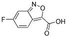 6-FLUOROBENZO[C]ISOXAZOLE-3-CARBOXYLIC ACID 结构式