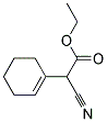 Ethyl-alpha-1-cyclohexenylcyanoacetate 结构式
