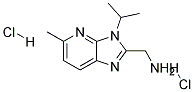 C-(3-ISOPROPYL-5-METHYL-3H-IMIDAZO[4,5-B]PYRIDIN-2-YL)-METHYLAMINE DIHYDROCHLORIDE 结构式