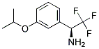 (S)-2,2,2-TRIFLUORO-1-(3-ISOPROPOXY-PHENYL)-ETHYLAMINE 结构式