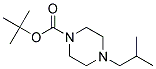 4-ISOBUTYL-PIPERAZINE-1-CARBOXYLIC ACID TERT-BUTYL ESTER 结构式