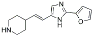 4-[2-(2-FURAN-2-YLIMIDAZOL-4-YL)VINYL]PIPERIDINE 结构式