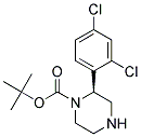 (S)-2-(2,4-DICHLORO-PHENYL)-PIPERAZINE-1-CARBOXYLIC ACID TERT-BUTYL ESTER 结构式