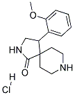 4-(2-METHOXYPHENYL)-2,8-DIAZASPIRO[4.5]DECAN-1-ONE HYDROCHLORIDE 结构式