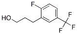 3-(2-FLUORO-5-TRIFLUOROMETHYL-PHENYL)-PROPAN-1-OL 结构式