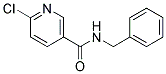N-Benzyl-6-chloro-nicotinamide 结构式