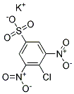 3,5-DINITRO-4-CHLORO-BENZENESULFONIC ACID POTASSIUM-SALT 结构式