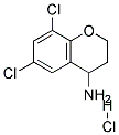 6,8-DICHLORO-CHROMAN-4-YLAMINE HYDROCHLORIDE 结构式