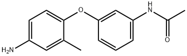 N-[3-(4-AMINO-2-METHYLPHENOXY)PHENYL]ACETAMIDE 结构式