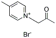 4-METHYL-1-(2-OXOPROPYL)PYRIDINIUM BROMIDE 结构式