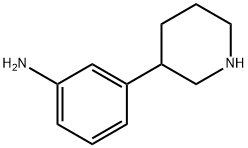 3-(PIPERIDIN-3-YL)ANILINE 结构式