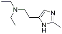 DIETHYL-[2-(2-METHYL-IMIDAZOL-4-YL)-ETHYL]-AMINE 结构式