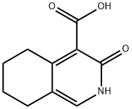 3-OXO-2,3,5,6,7,8-HEXAHYDRO-ISOQUINOLINE-4-CARBOXYLIC ACID 结构式