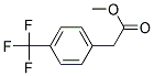 (4-TRIFLUOROMETHYLPHENYL) ACETIC ACID METHYL ESTER 结构式