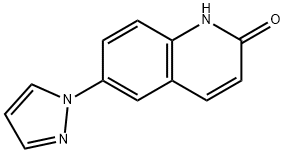 6-(1H-吡唑-1-基)-2(1H)-喹啉酮 结构式