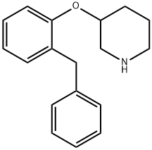 3-(2-BENZYLPHENOXY)PIPERIDINE 结构式