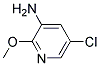 5-CHLORO-2-METHOXY-PYRIDIN-3-YLAMINE 结构式