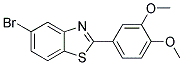 5-BROMO-2-(3,4-DIMETHOXY-PHENYL)-BENZOTHIAZOLE 结构式