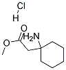 METHYL (1-AMINOCYCLOHEXYL)ACETATE HYDROCHLORIDE 结构式