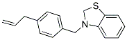 3-(4-Allylbenzyl)-2,3-dihydrobenzo[d]thiazole 结构式