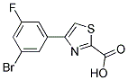 4-(3-BROMO-5-FLUORO-PHENYL)-THIAZOLE-2-CARBOXYLIC ACID 结构式