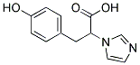 3-(4-HYDROXYPHENYL)-2-IMIDAZOL-1-YLPROPIONIC ACID 结构式