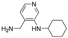 (4-AMINOMETHYL-PYRIDIN-3-YL)-CYCLOHEXYL-AMINE 结构式