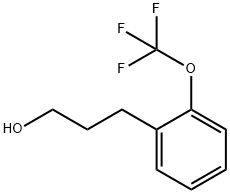 2-三氟甲氧基苯丙醇 结构式