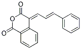 4-[(E)-3-PHENYL-PROP-2-EN-(E)-YLIDENE]-ISOCHROMAN-1,3-DIONE 结构式