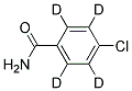 4-CHLOROBENZAMIDE-2,3,5,6-D4 结构式