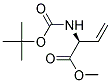 (S)-2-TERT-BUTOXYCARBONYLAMINO-BUT-3-ENOIC ACID METHYL ESTER 结构式