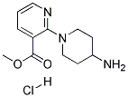 4-AMINO-3,4,5,6-TETRAHYDRO-2H-[1,2']BIPYRIDINYL-3'-CARBOXYLIC ACID METHYL ESTER HYDROCHLORIDE 结构式