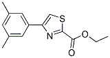 4-(3,5-DIMETHYL-PHENYL)-THIAZOLE-2-CARBOXYLIC ACID ETHYL ESTER 结构式