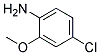 5-氯-2-氨基苯甲醚 结构式