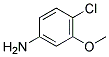 6-氯-3-氨基苯甲醚 结构式