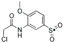 3-(2-CHLORO-ACETYLAMINO)-4-METHOXY-BENZENESULFONYL 结构式