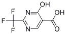 2-三氟甲基-4-羟基嘧啶-5-羧酸 结构式