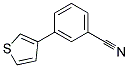 3-(3-THIENYL)BENZONITRIL 结构式