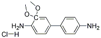 3,3-Dimethoxybenzidine hydrochloride 结构式