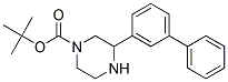 3-BIPHENYL-3-YL-PIPERAZINE-1-CARBOXYLIC ACID TERT-BUTYL ESTER 结构式