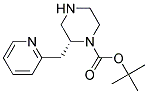 (R)-2-PYRIDIN-2-YLMETHYL-PIPERAZINE-1-CARBOXYLIC ACID TERT-BUTYL ESTER 结构式