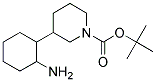 TERT-BUTYL 3-(2-AMINOCYCLOHEXYL)PIPERIDINE-1-CARBOXYLATE 结构式