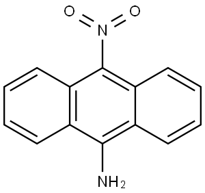 9-Nitro-10-amino anthracene 结构式