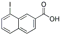 8-IODO-2-NAPHTHOIC ACID 结构式