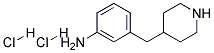 4-(3-Aminobenzyl) piperidine 2HCl 结构式